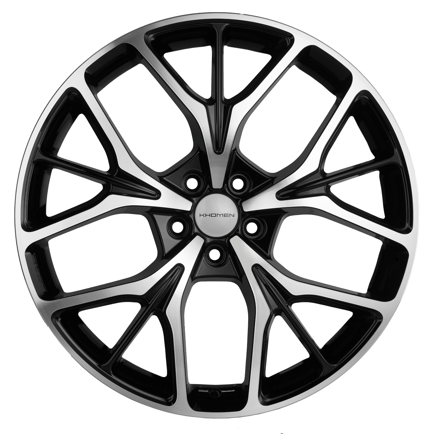 Колесный диск KHOMEN KHW2012 8х20/5x108 D60,1 ET43 BLACK-FP